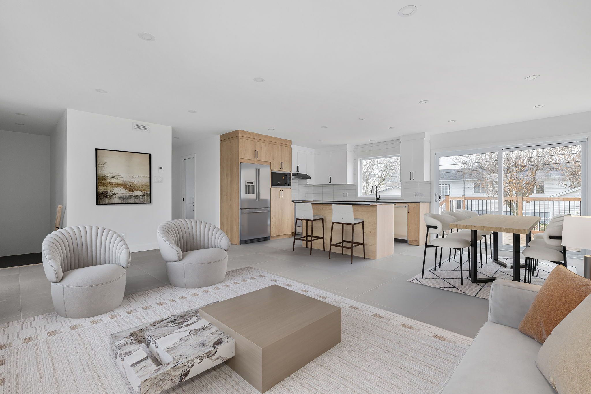 home staging virtuel pour courtier immobilier